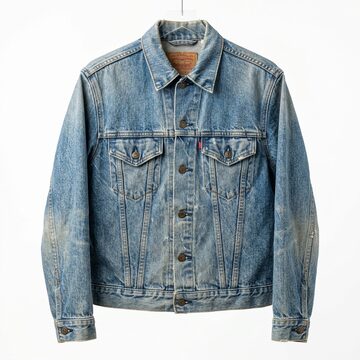 Vintage denim jacket listing